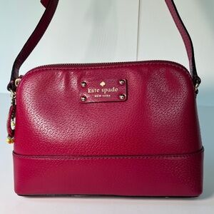 KATE SPADE New York Crimson Red Crossbody Bag